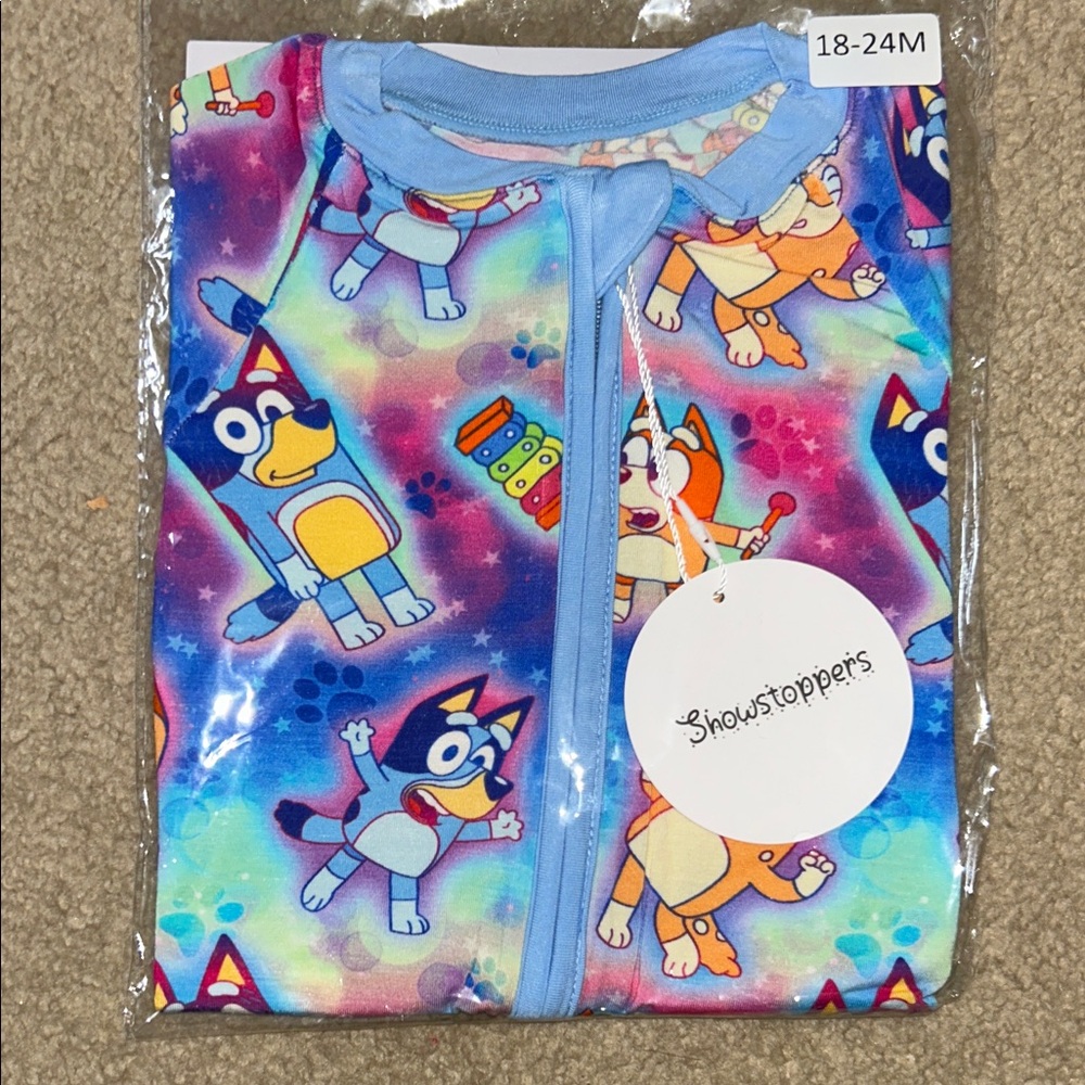 Bluey Showstoppers Bamboo 18-24 months Shorty